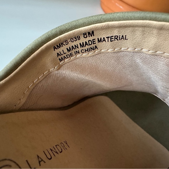 Chinese Laundry Khaki Block Heel Platform Mules - Picture 2 of 7